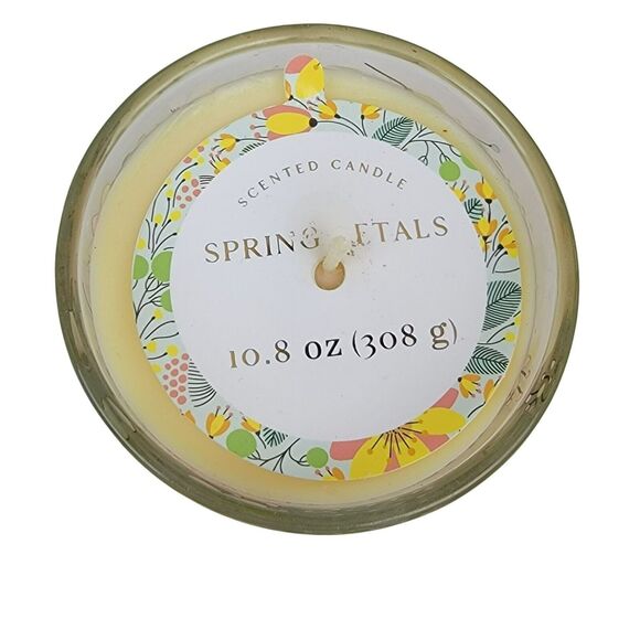 The Best Mom Candle Spring Petals Scent Yellow Floral 10.8 oz 1 Wick Mothers Day - Picture 5 of 6